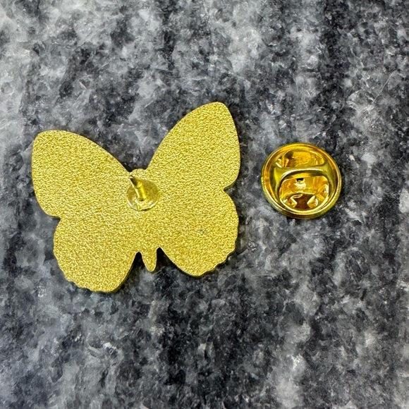 3/$15 Butterfly Enamel Pin Brooch - Picture 5 of 6